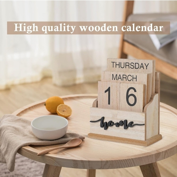 Year Round Wooden Calender - Picture 5 of 8